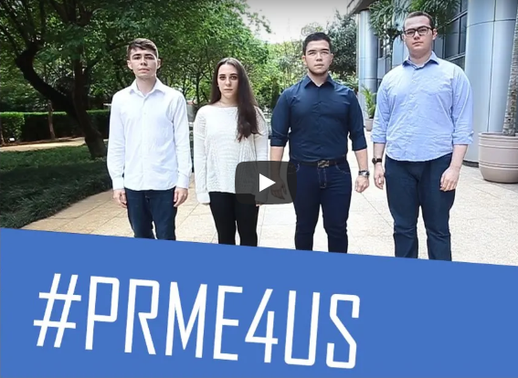 Winner of Prme Video Contest Eduardo Goldstein, Felipe Riyoji Benatti, Tatiana Lapidus & Thiago Amorim Gomes Oliveira