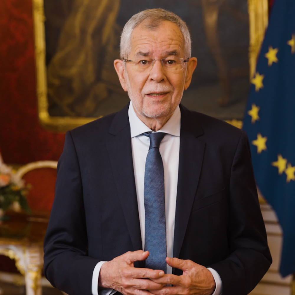 Alexander Van der Bellen  Federal President of the Republic of Austria