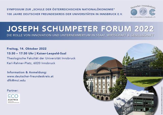 Joseph Schumpeter Forum 