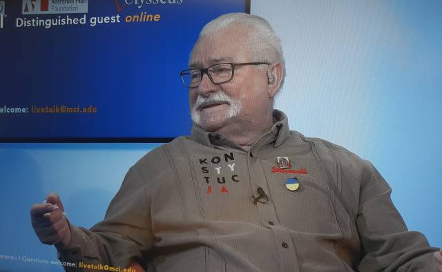 MCI Livetalk with Lech Walesa