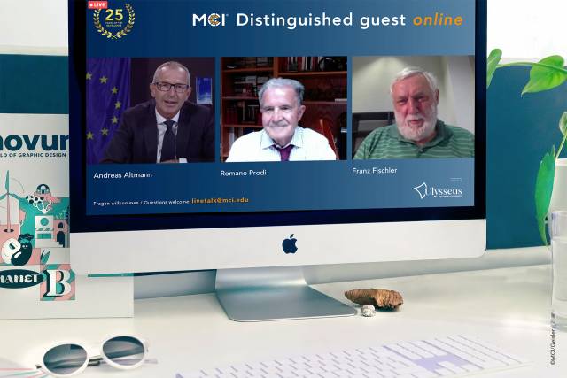 Europe in the world. MCI-Livetalk with Romano Prodi.