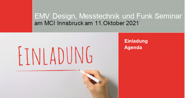 EMV Design, Messtechnik und Funk Seminar