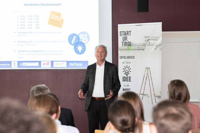 Dr. Eugen Stark, Geschäftsführer der Industriellenvereinigung Tirol. ©MCI/Kiechl