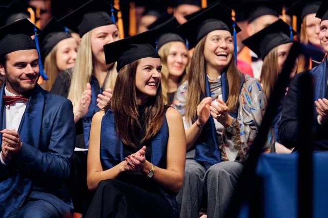 Impressions of the MCI graduation ceremonies 2024 at Congress Innsbruck ©Klaus Maislinger