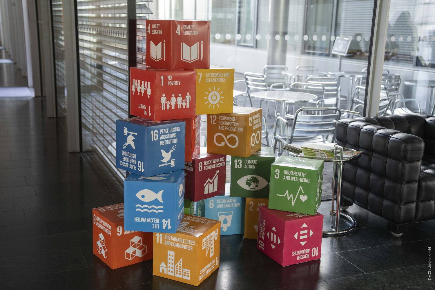 <p>SDGs at MCI © MCI / Janine Kiechl</p>