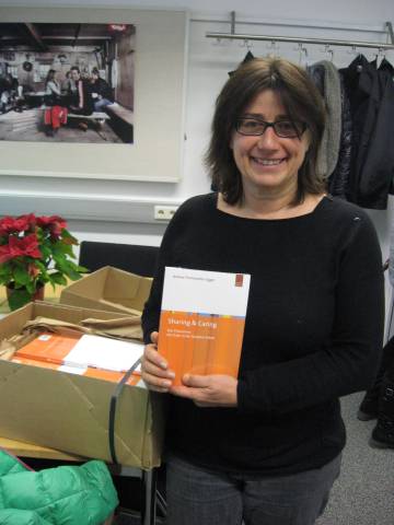 <p>Andrea Trenkwalder-Egger with her publication on her research focus @ MCI</p>