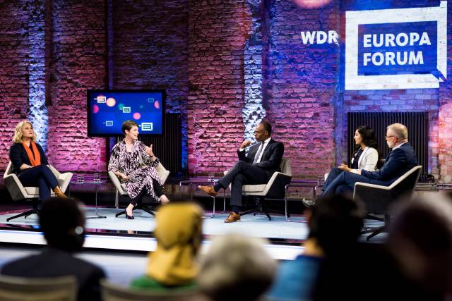 <p>Impressions from the 25th International WDR Europaforum 2023 © WDR/Europaforum</p><p style=