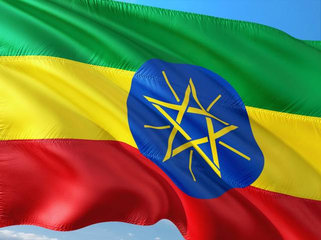 <p>Ethiopia flag Photo © jorono/Pixabay</p>