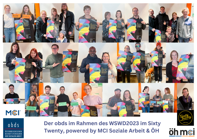 <p>Campaign for World Social Work Day 2023 ©MCI/OBDS</p>