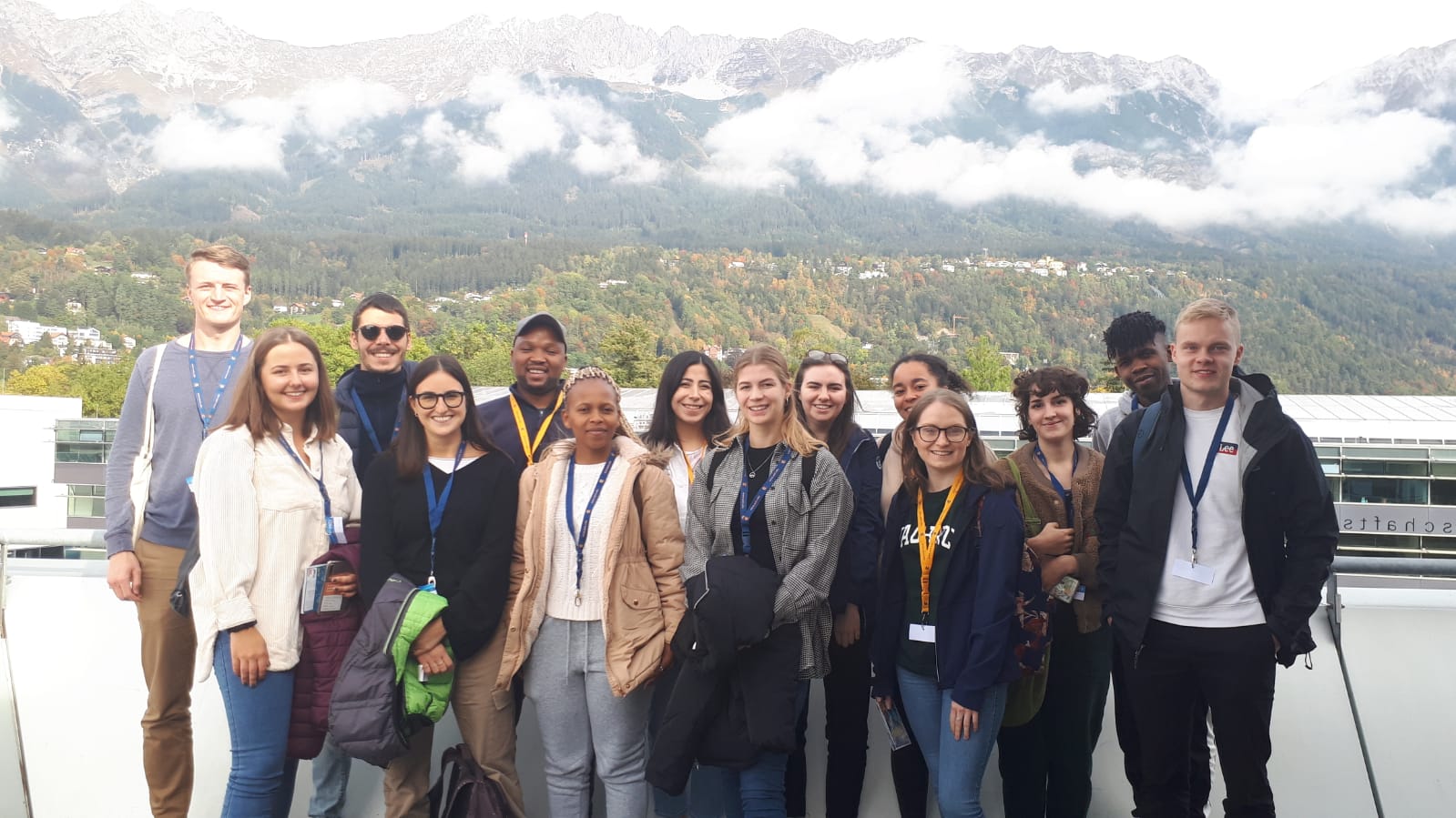 <p>MCI Orientation Days - Campus Tour - on the rooftop of MCI. ©MCI</p>