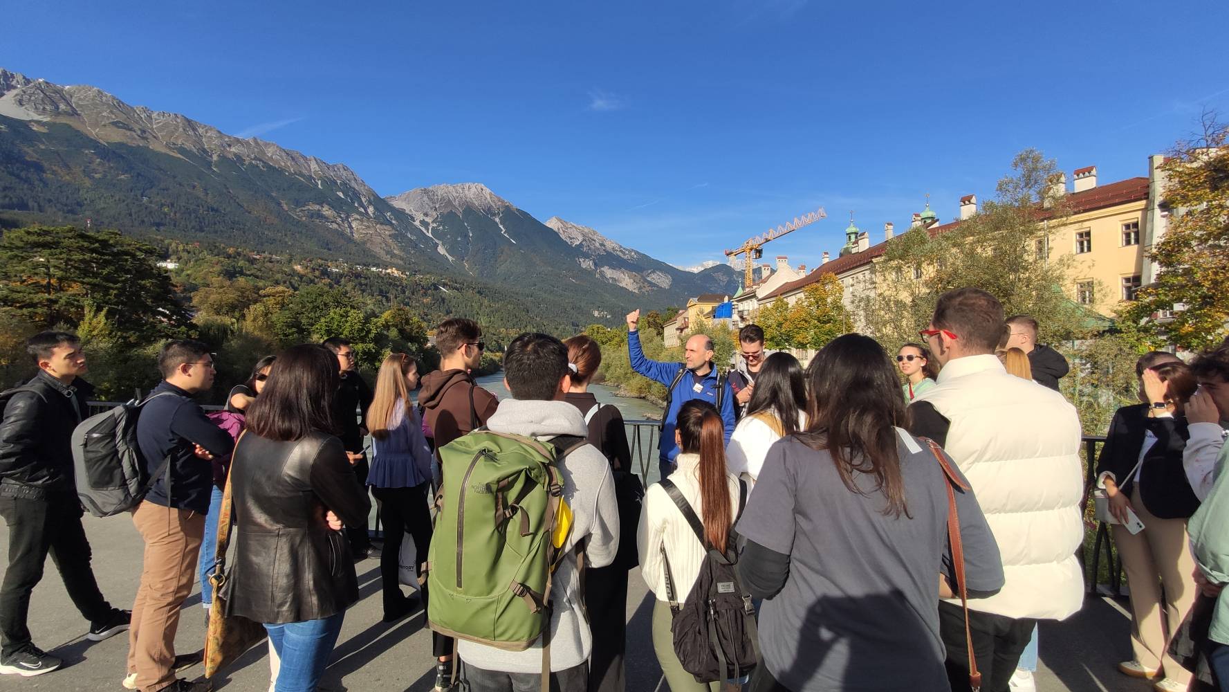 <p>MCI Orientation Days - Stadttour durch Innsbruck. ©MCI<em><br /></em></p>