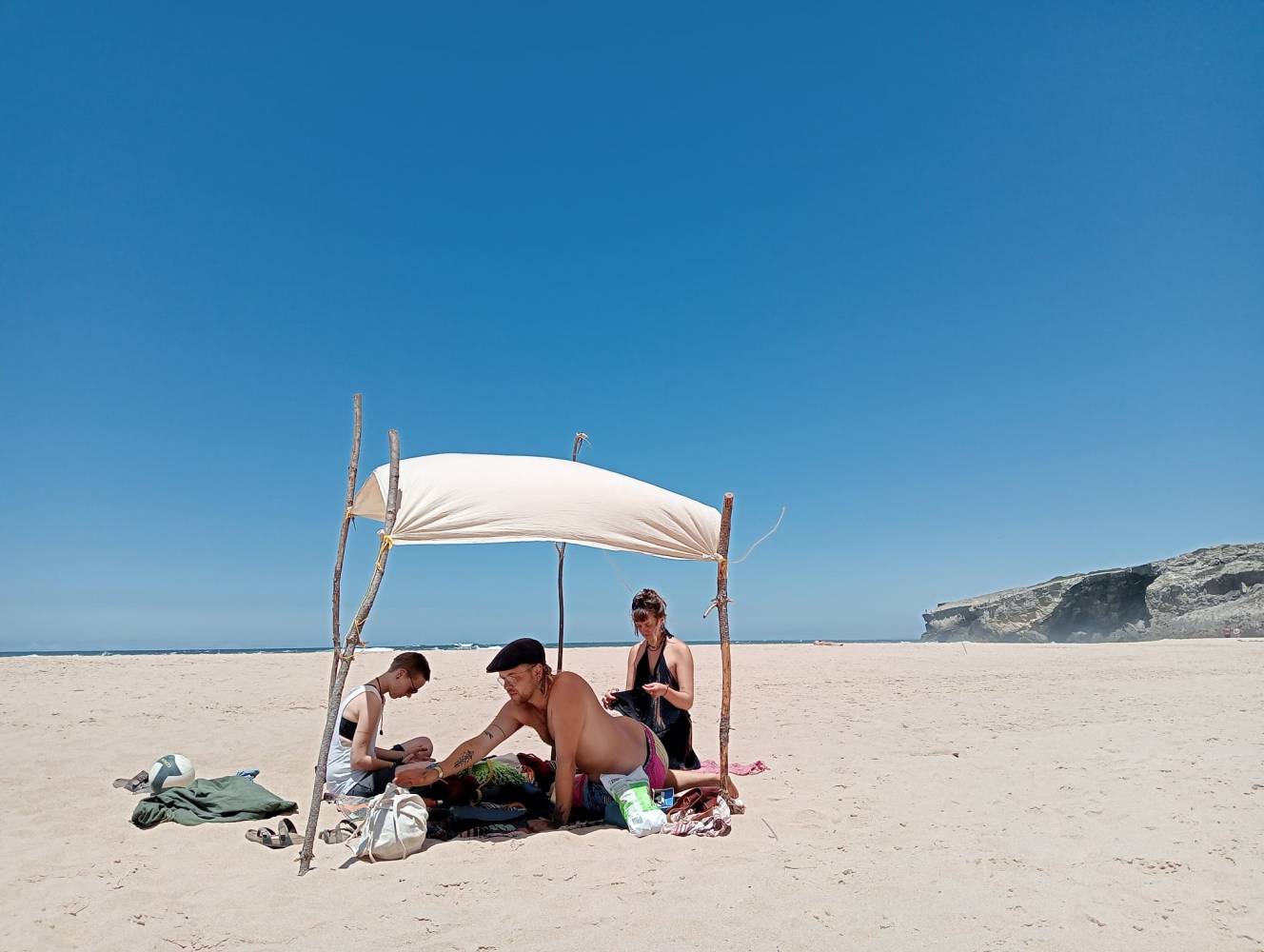 <p>Erasmus+ Praktikum in Almodóvar: Ein Tag an einem einsamen Strand <em>© Thomas Huber</em></p>