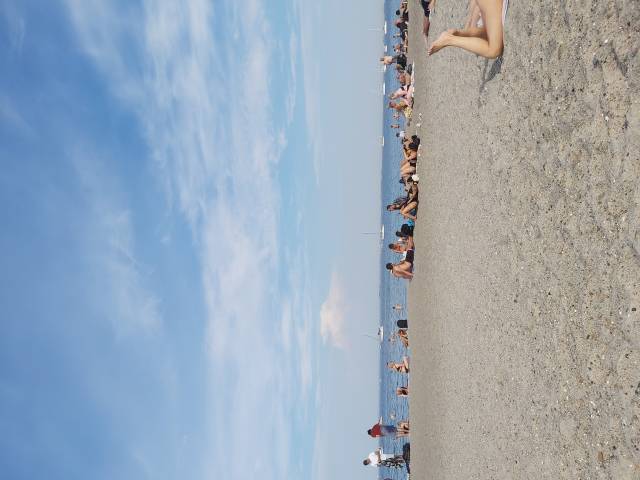 <p>Amager-Beach in Copenhagen in summer. From there you can even see as far as Sweden. <em>Photo: Gerhard</em></p>