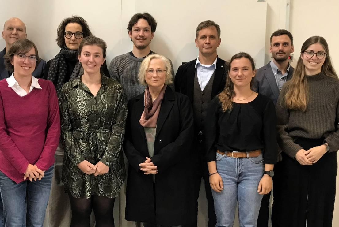 <p>Front row (from left to right): Christine Borsum, Amelie Reinold, Monika Knödlseder, Johanna Müller, Swantje Petersen; Back row (from left to right): Maximilian Moravek, Katrin Bach, Benedikt Hebel, Björn Rasmus, Manuel Kessel ©MCI / Katrin Bach</p>