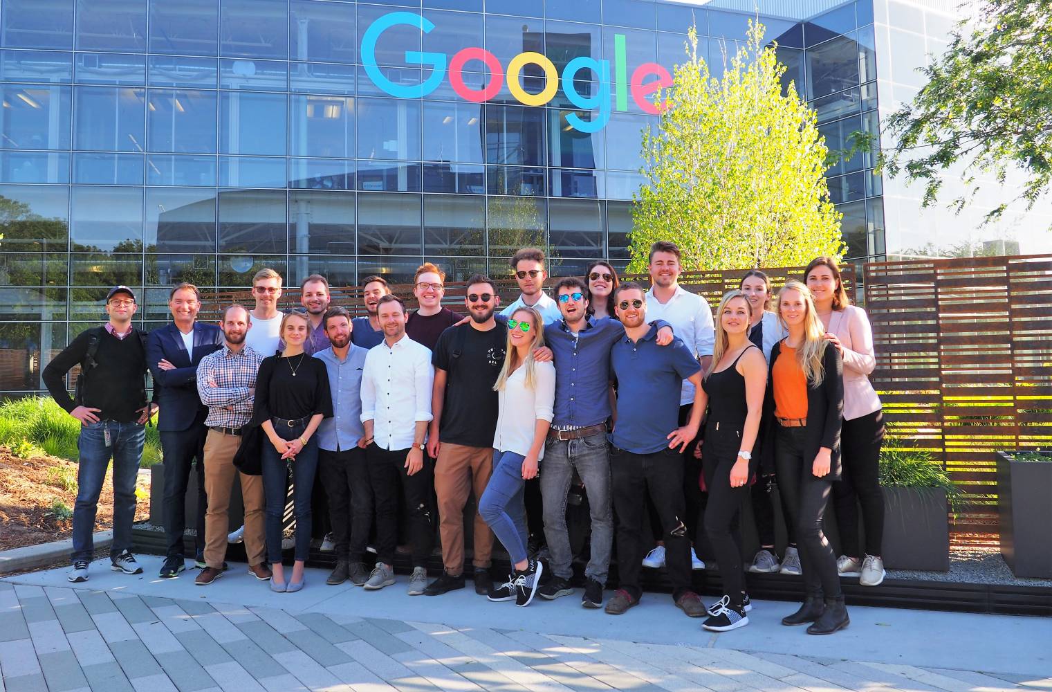 Gruppenfoto vom MCiT Master @ Google Campus | © Juliane Schweers, B.A.