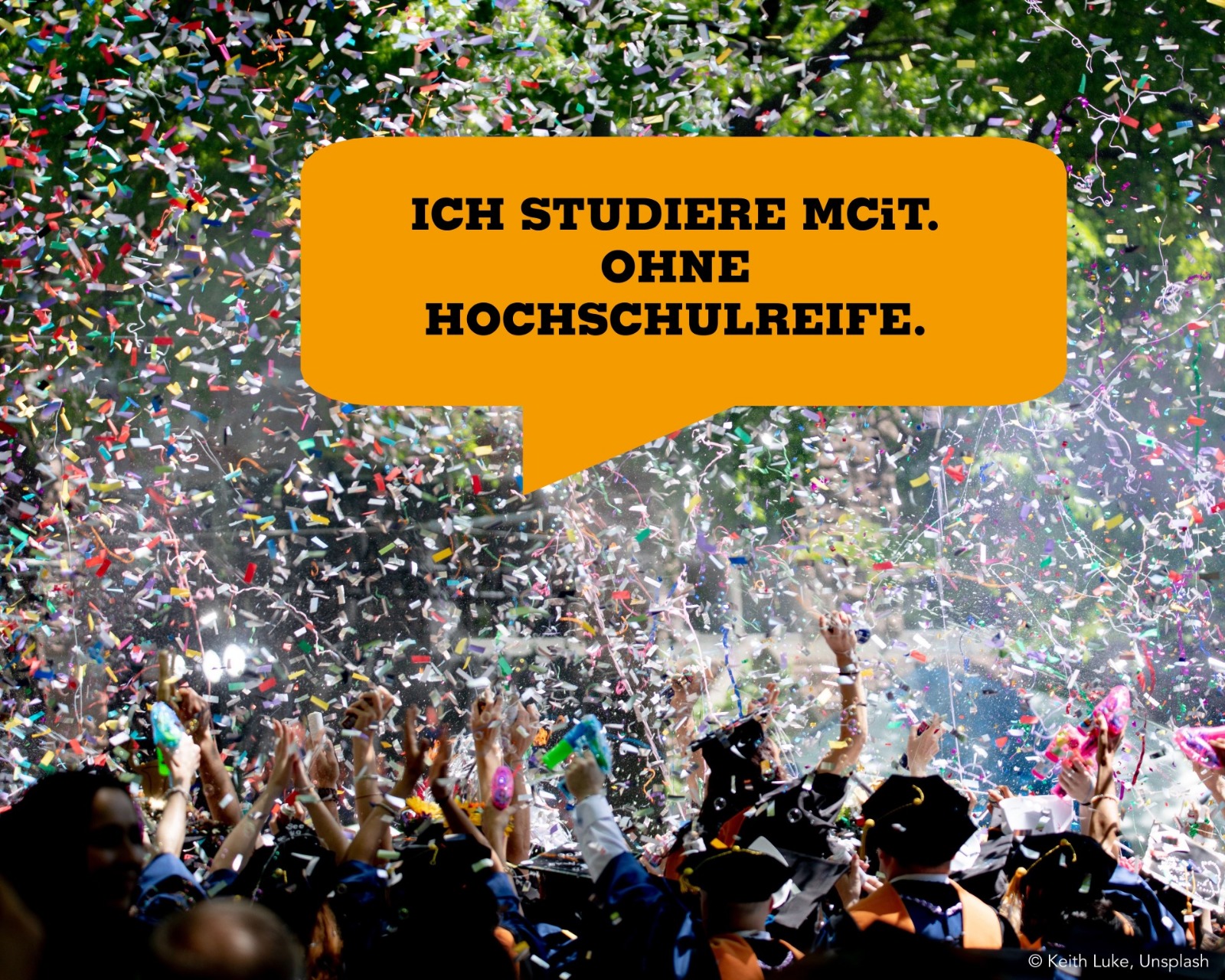 <p>Studiere MCiT ohne Hochschulreife!</p>