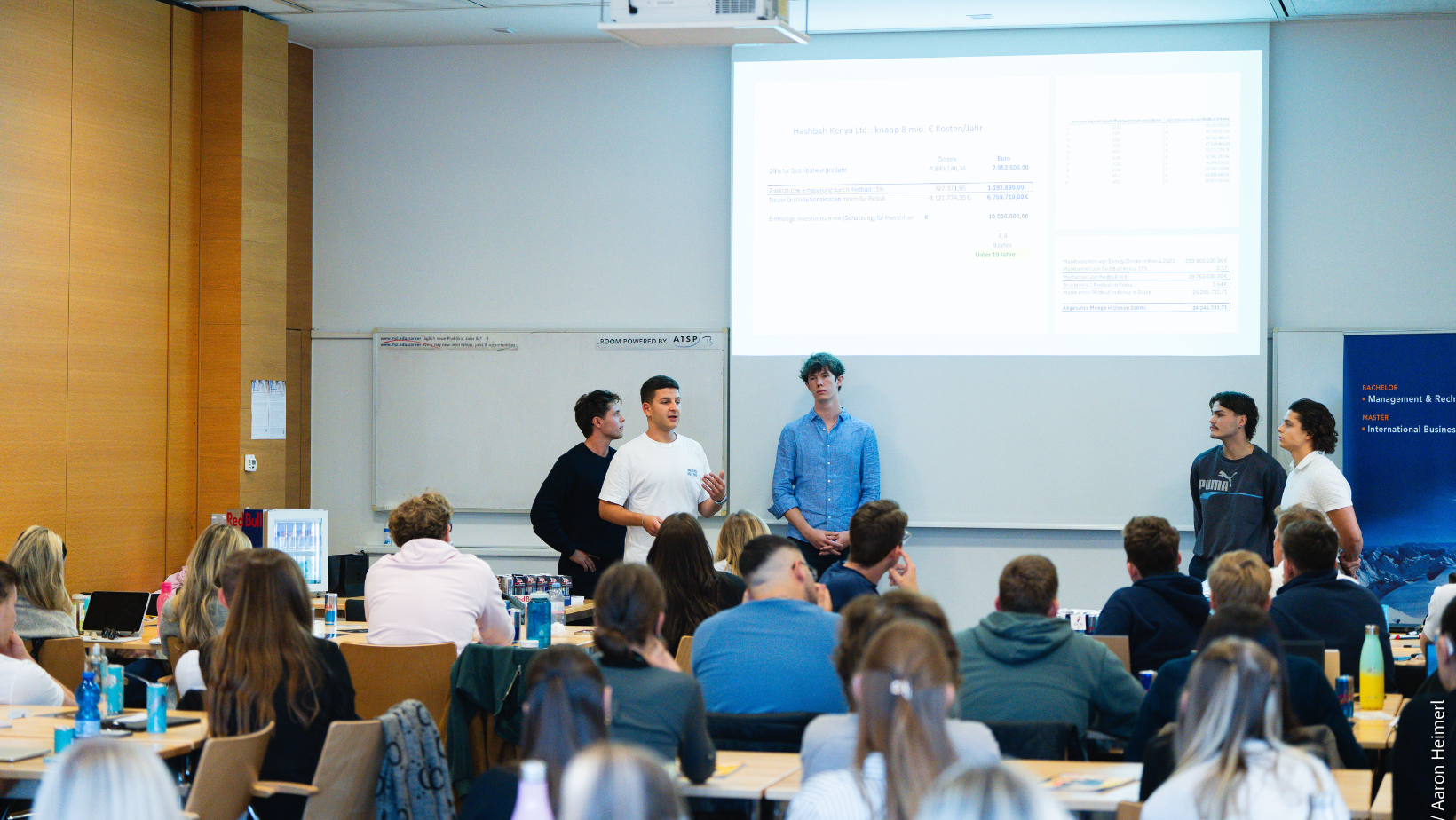 <p>Red Bull zu Besuch am MCI in Innsbruck © Aaron Heimerl </p>