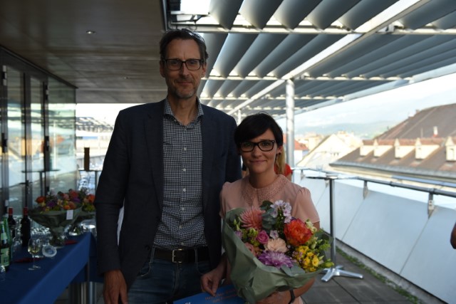 <p><em>Ralf Geymayer, Bianca Taxer (from left to right). Photo: MCI<br /></em></p>