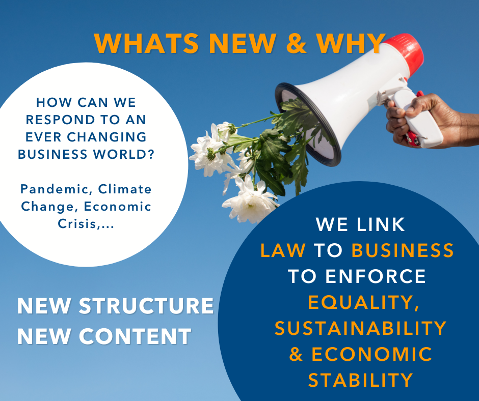 <p>WHATS NEW & WHY?</p><p>External influences, such as the pandemic, economic crises and climate change create new challenges for companies. Future decision-makers must be prepared for these new responsibilities. This requires not only economic but also legal competencies, which are to be taught with innovative structural and content-related concepts.</p><p>Graphic: ©MCI/Sillaber</p>