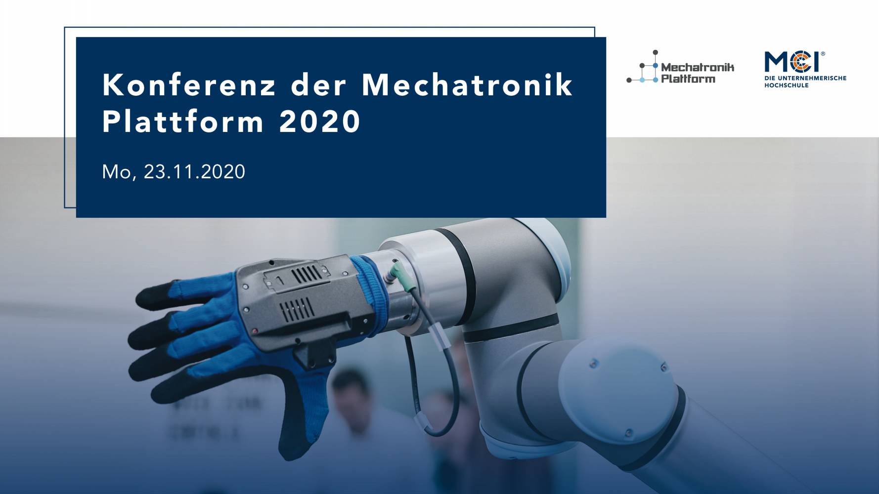 Konferenz der Mechatronik Plattform am 23. November 2020 