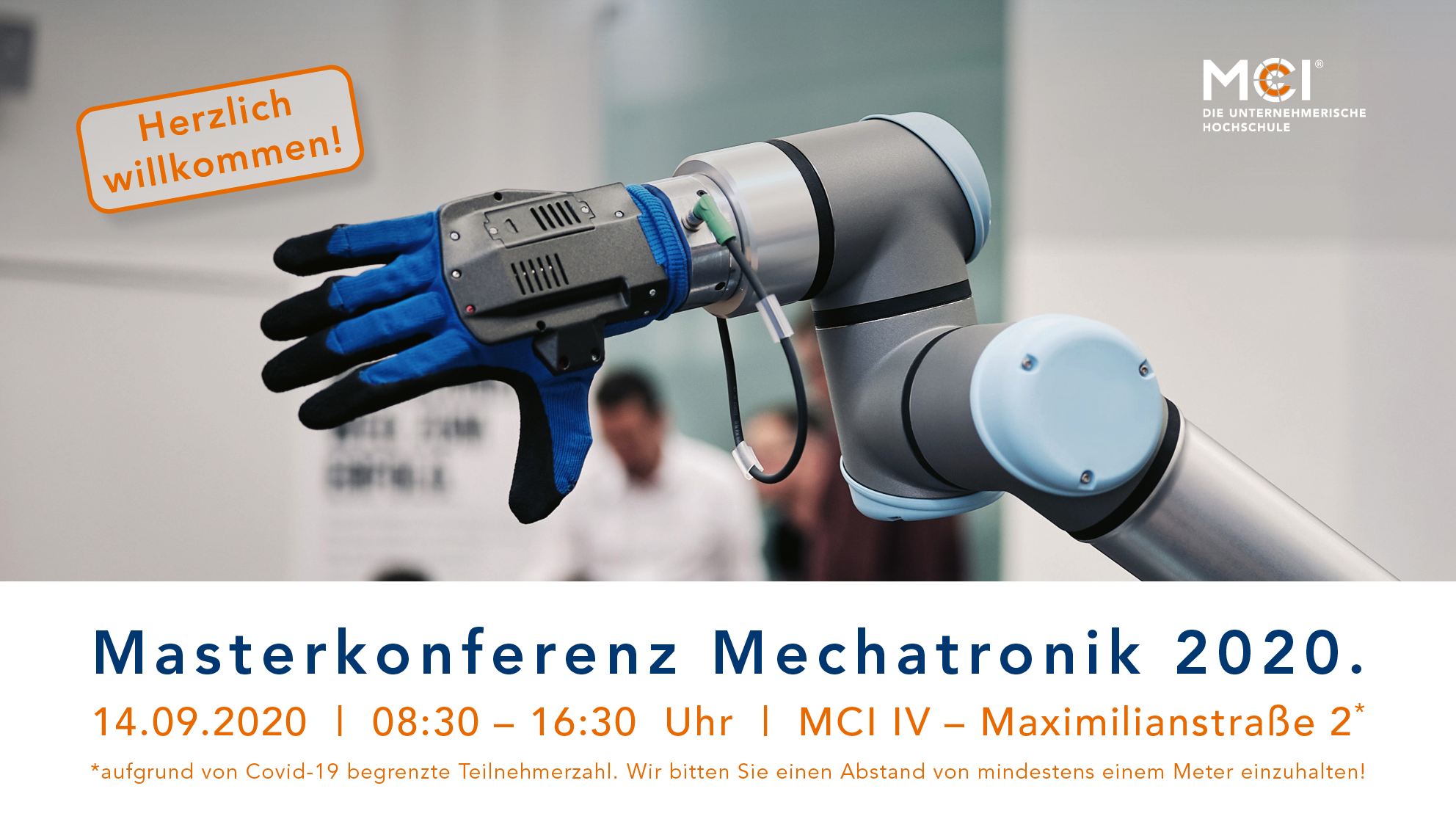 <p>MCI Masterkonferenz Mechatronik 2020</p>