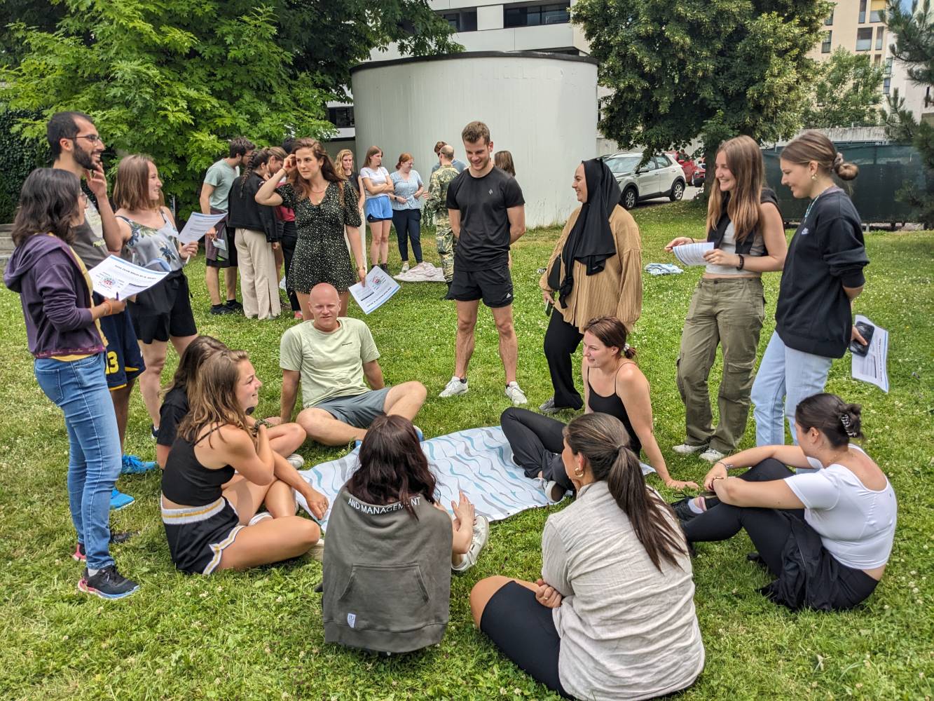 <p>Interaktiver Leadership Workshop während der Eu-HEM Summer School. ©MCI</p>