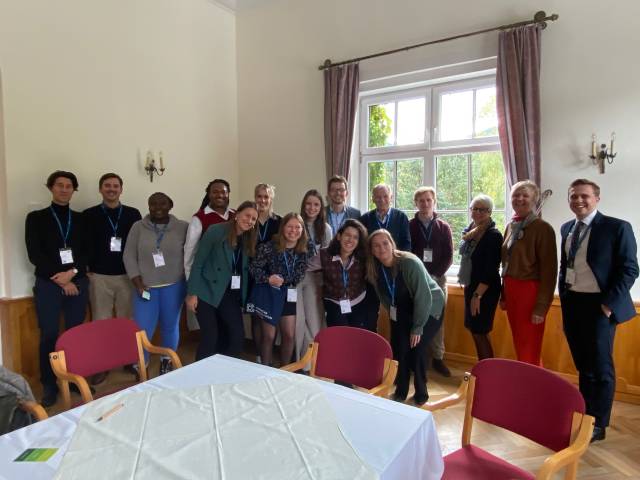 <p>Meeting with professionals from the All Policies for a Healthy Europe Initiative at the European Health Forum Gastein. Photo: MCI</p><p><strong>Kunegonde Carpentier</strong>, Johnson and Johnson, Worldwide Government Affairs & Policy<br /><strong>Joeri Boterman</strong>, Johnson and Johnson, Worldwide Government Affairs & Policy<br /><strong>Vytenis Andriukaitis</strong>, WHO Europe, former EU commissioner for health and food safety</p>