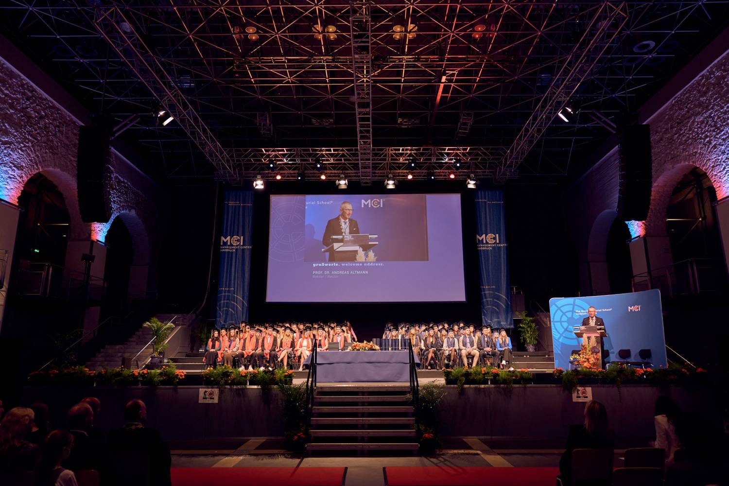 <p>The graduation of the Department of Social Work. Photo © Klaus Maislinger</p>