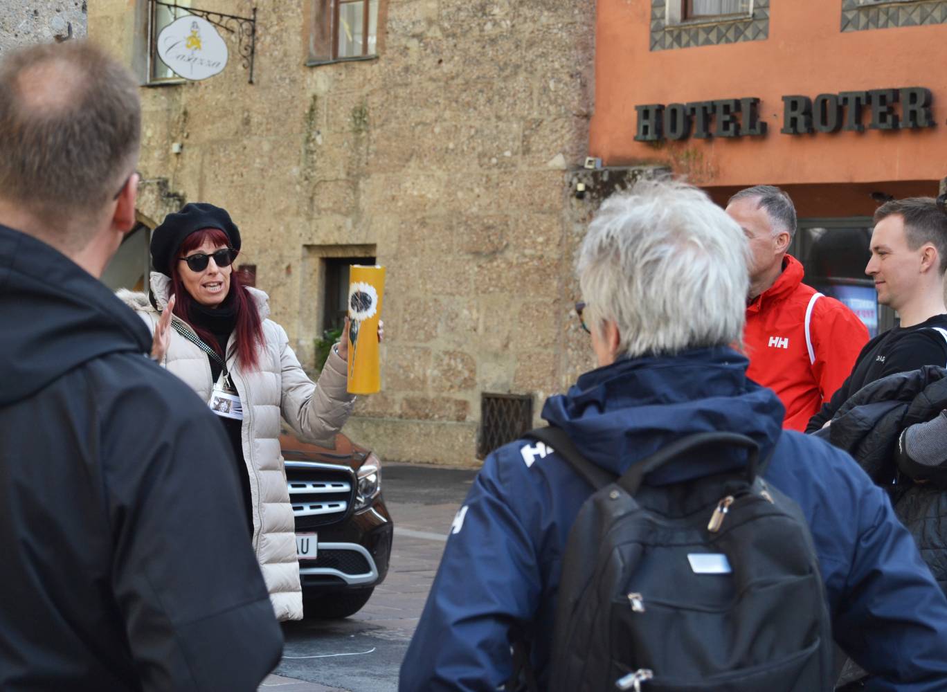 <p>Den Startschuss für die Study Tour bildete eine Stadtführung durch Innsbruck. Foto: MCI Niederseer</p>