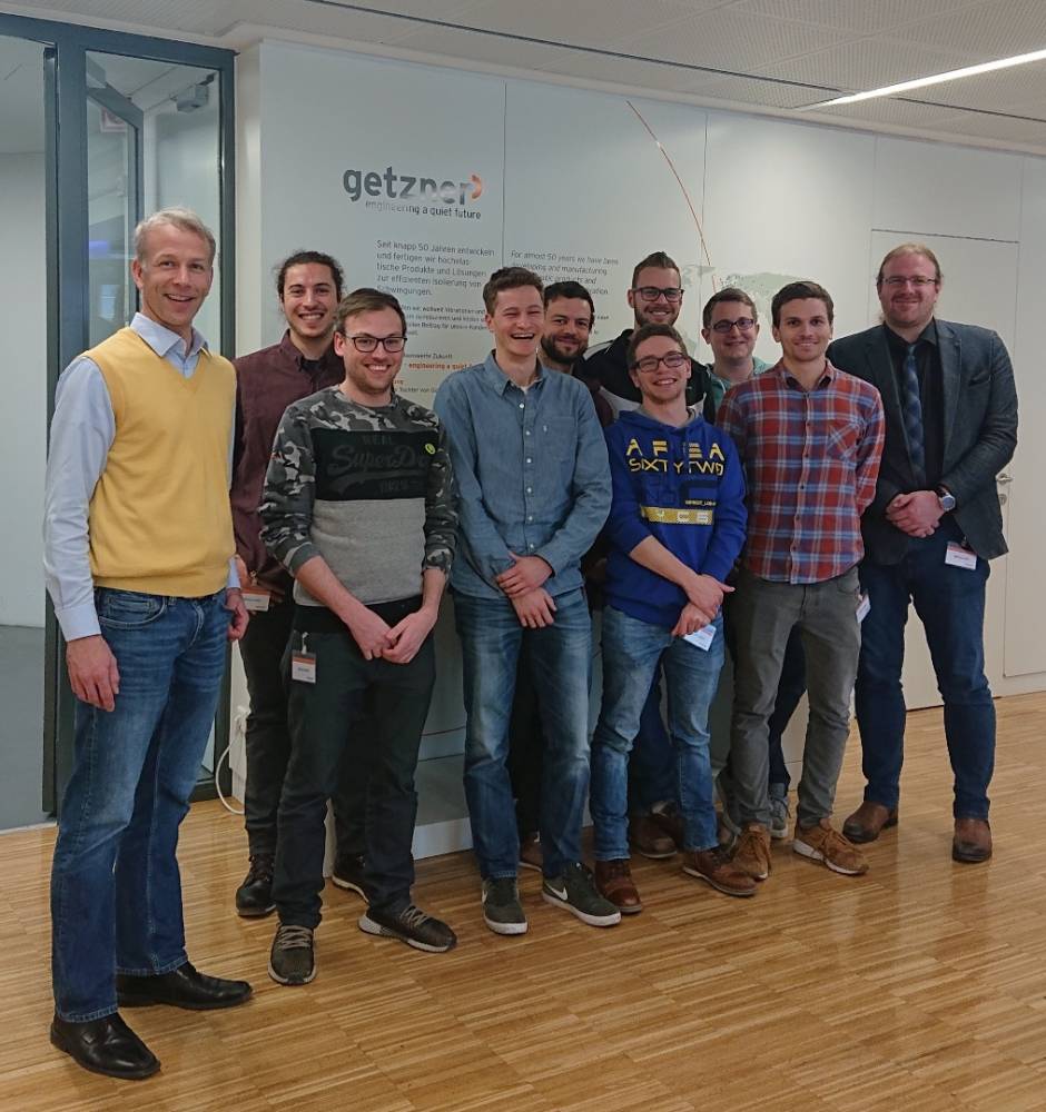 Environmental, Process and Energy Engineering students visit Getzner Werkstoffe