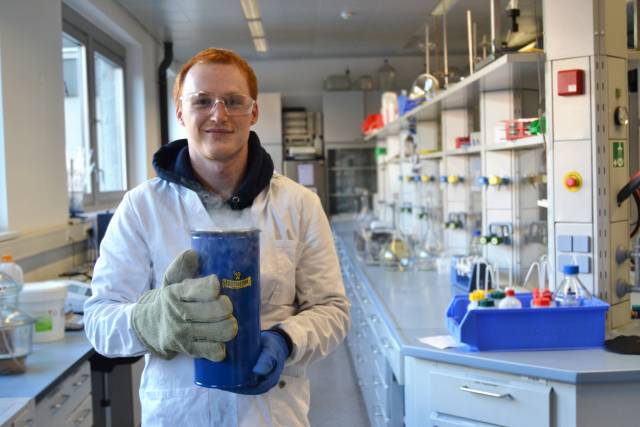 <p>David Gurtner started his dissertation position at the JRC in January. Foto: © MCI/Niederseer</p>