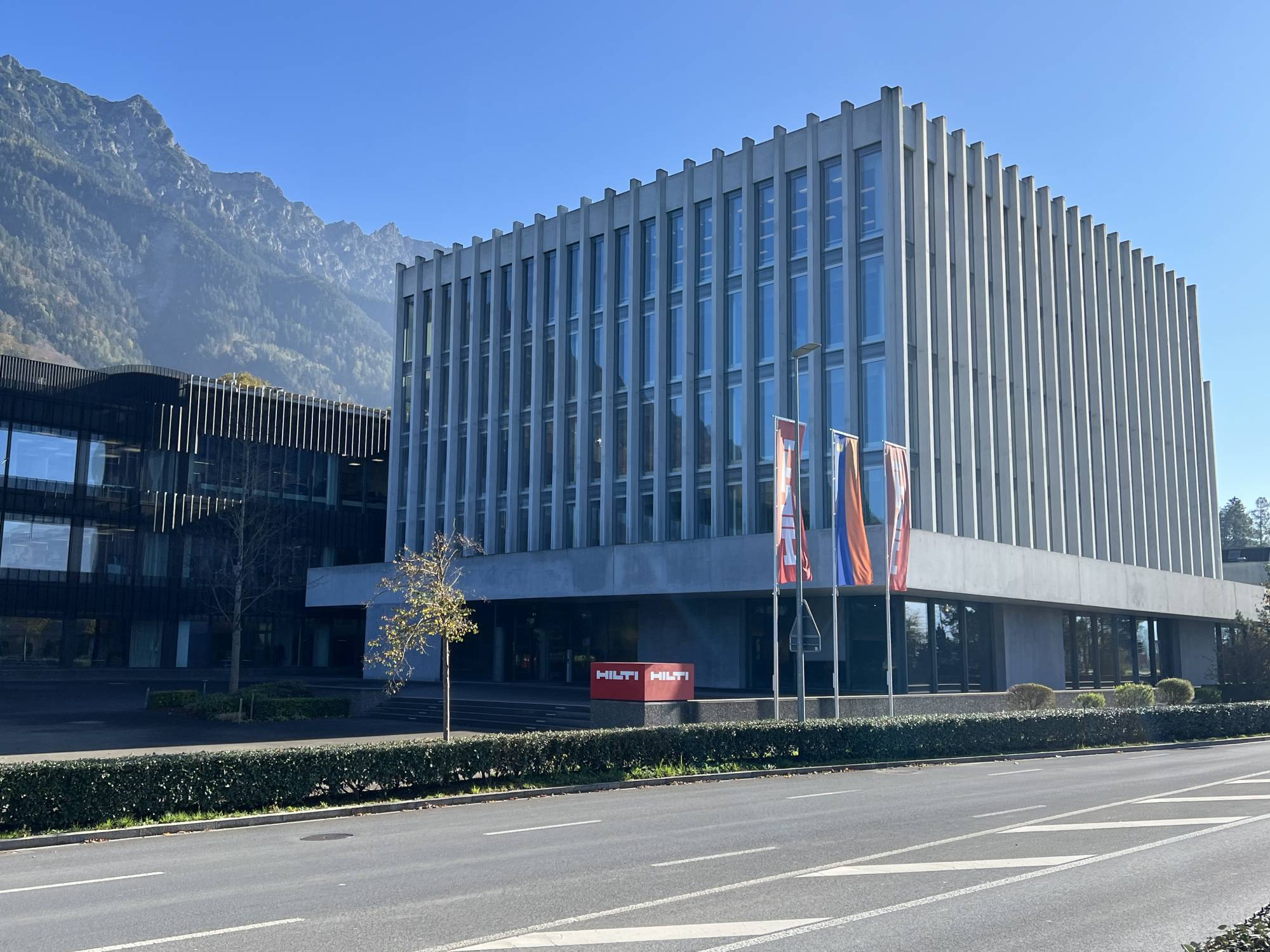 <p>Das Unternehmen Hilti am Standort Schaan/Liechtenstein. ©MCI/Oberrauch</p>