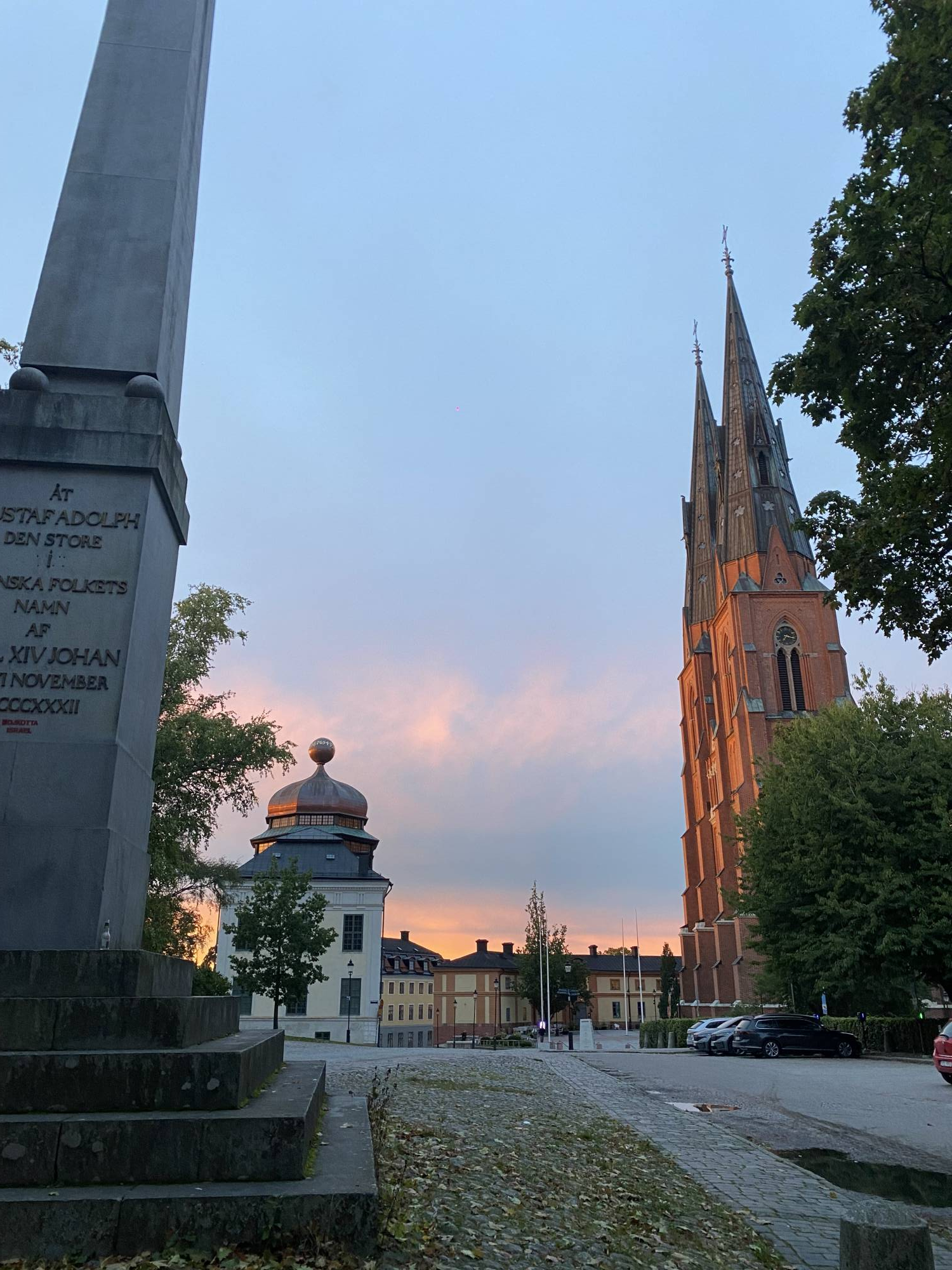 <p>Uppsala city center. ©Roßmanith</p>