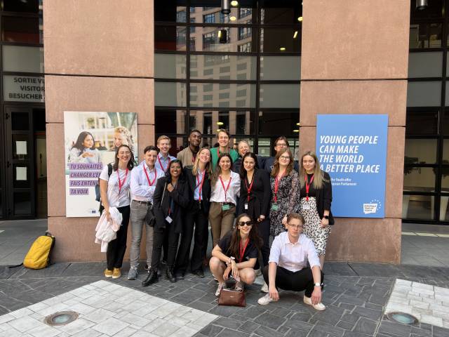 <p>European Student Assembly 2023 in Straßburg. Foto: ©MCI/Schuchert</p>