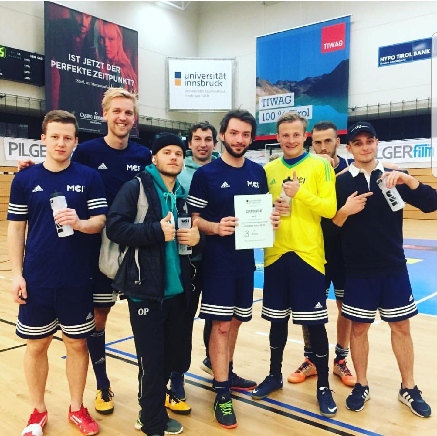 MCiT Studierende & Team erhalten 3. Platz bei Fußballmeisterschaft