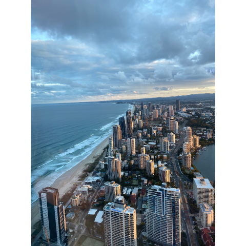 <p>Ein Blick auf die Gold Coast, Standort der Griffith University Foto: FranziskaThurner</p>