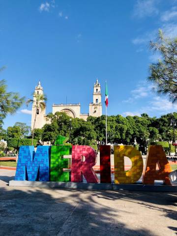 <p>Sightseeing in Mérida. Foto: Schuster/Haßlinger</p>