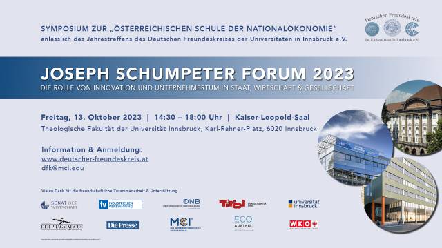 Joseph Schumpeter Forum 2023