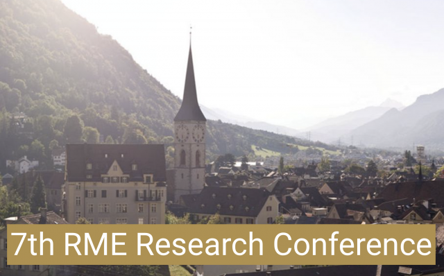 7th RME Research Conference