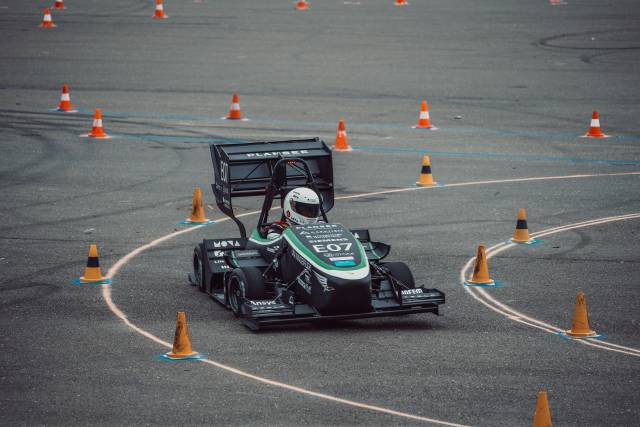 <p>Der CTM Rennwagen auf dem Red Bull Ring in Spielberg ©CTM</p>