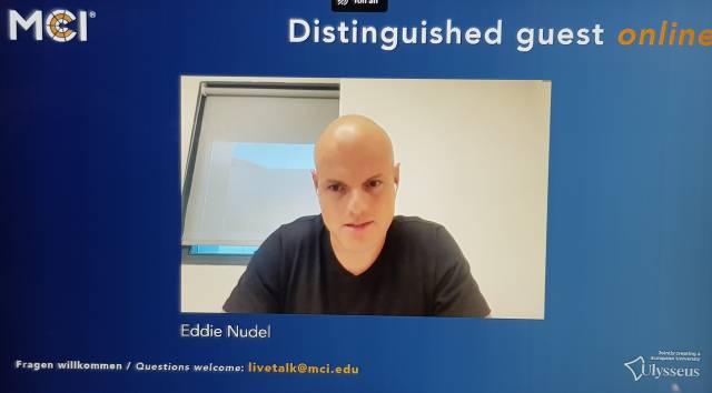 Online-Livetalk with Eddie Nudel about Generative AI.