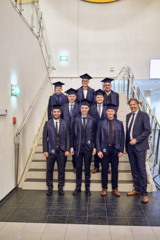 <p>Graduates of the Master's program 